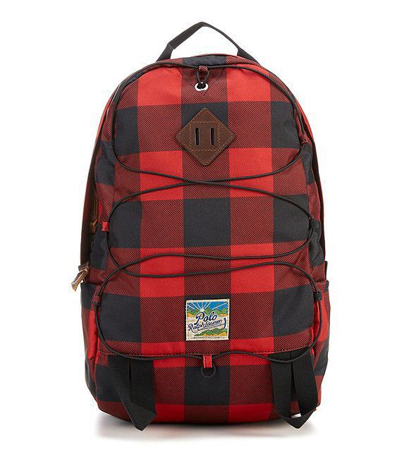 Plaid backpack